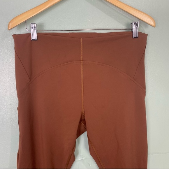 Lululemon Instill High Rise Tight Leggings Brown Sz 14 W5DJTS - Picture 2 of 7